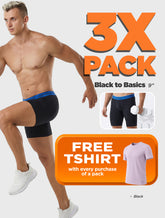 3X Pack - Black to Basics