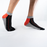 Checkerboard - Black / Red and Ash