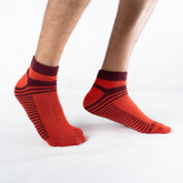 Athletic Stripe - Burgundy / Red