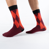 Diamond Tango - Burgundy / Red