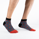 Firefly Geo - Grey / Red and Black