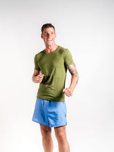 Luxury Modal Crew Neck Tee - Forest Green