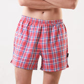 Comfy lounge Scarlet Navy checks