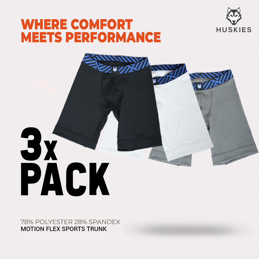 Motion Flex Sports Trunk - 9” Mix Colour Combo