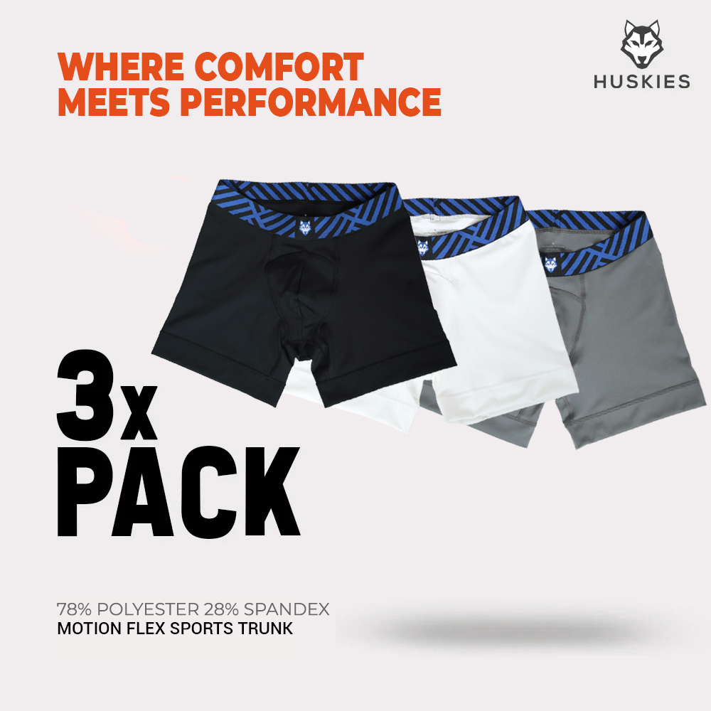 Motion Flex Sports Trunk - 6” Mix Colour Combo