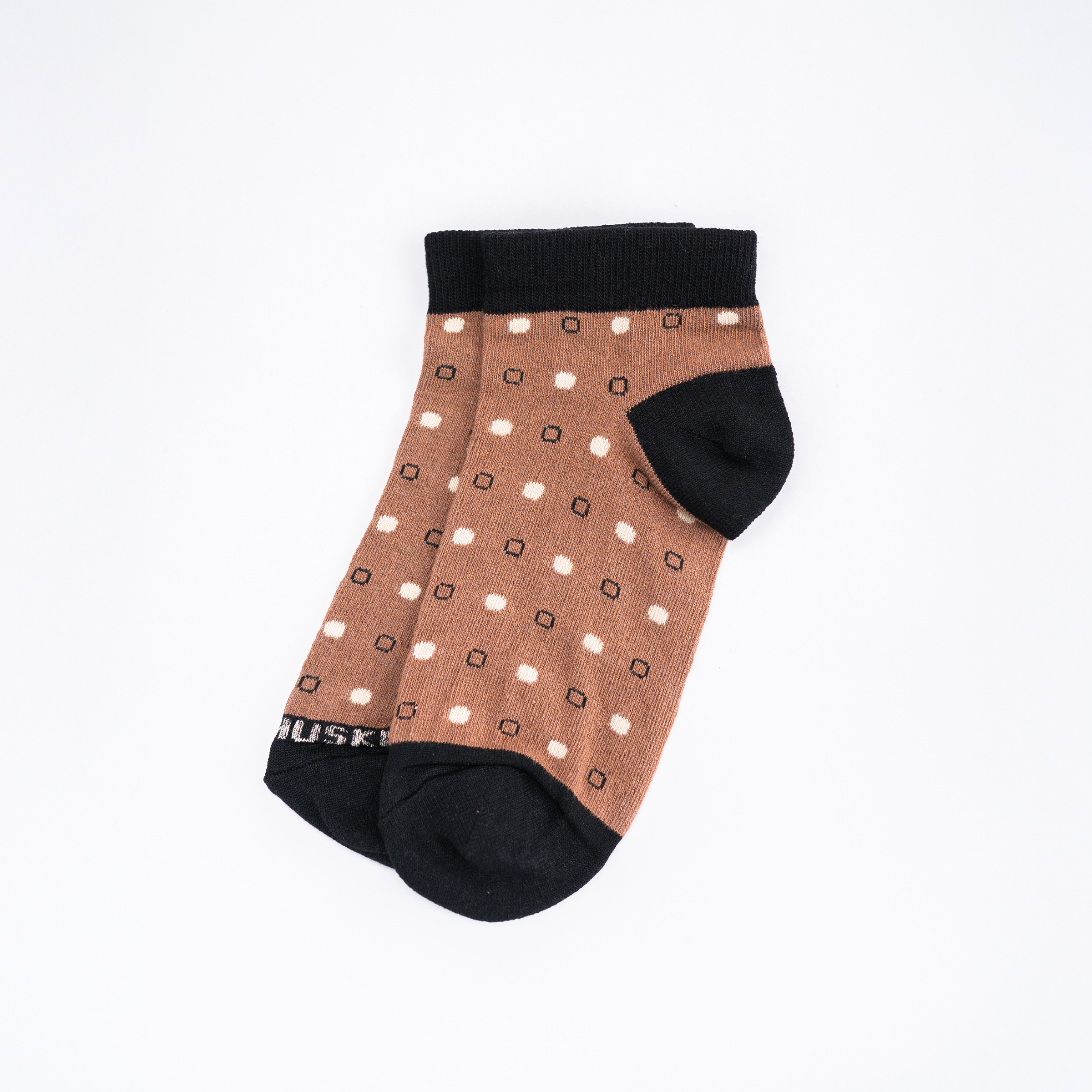 Athletic Dot Mix - Beige / Red and Black