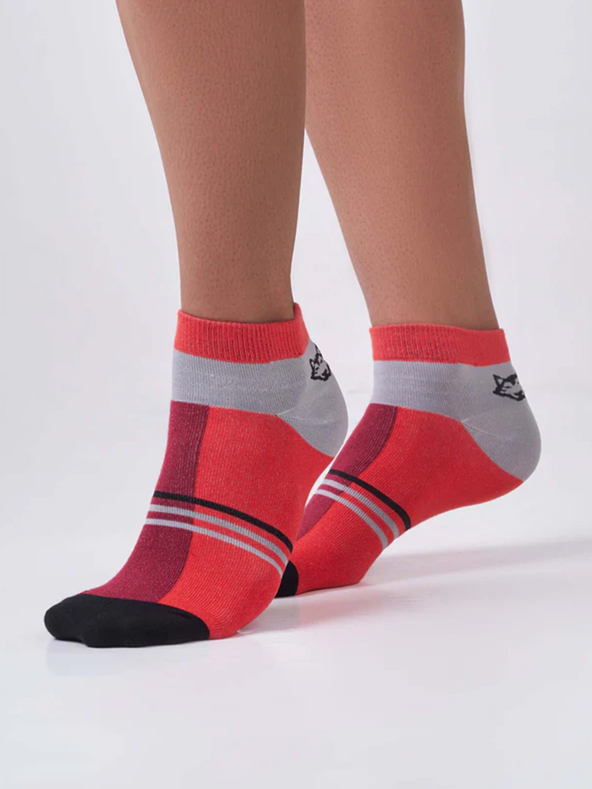 Athletic Striped - Red