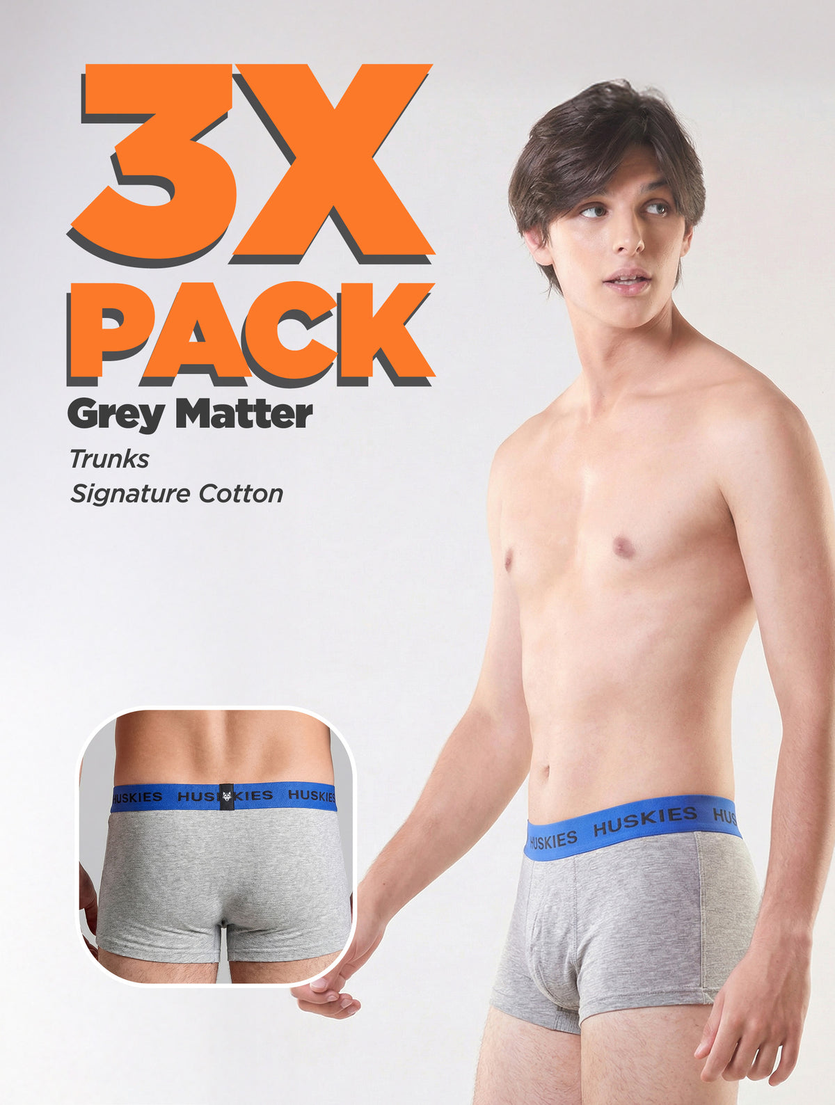 3X Pack - Grey Matter
