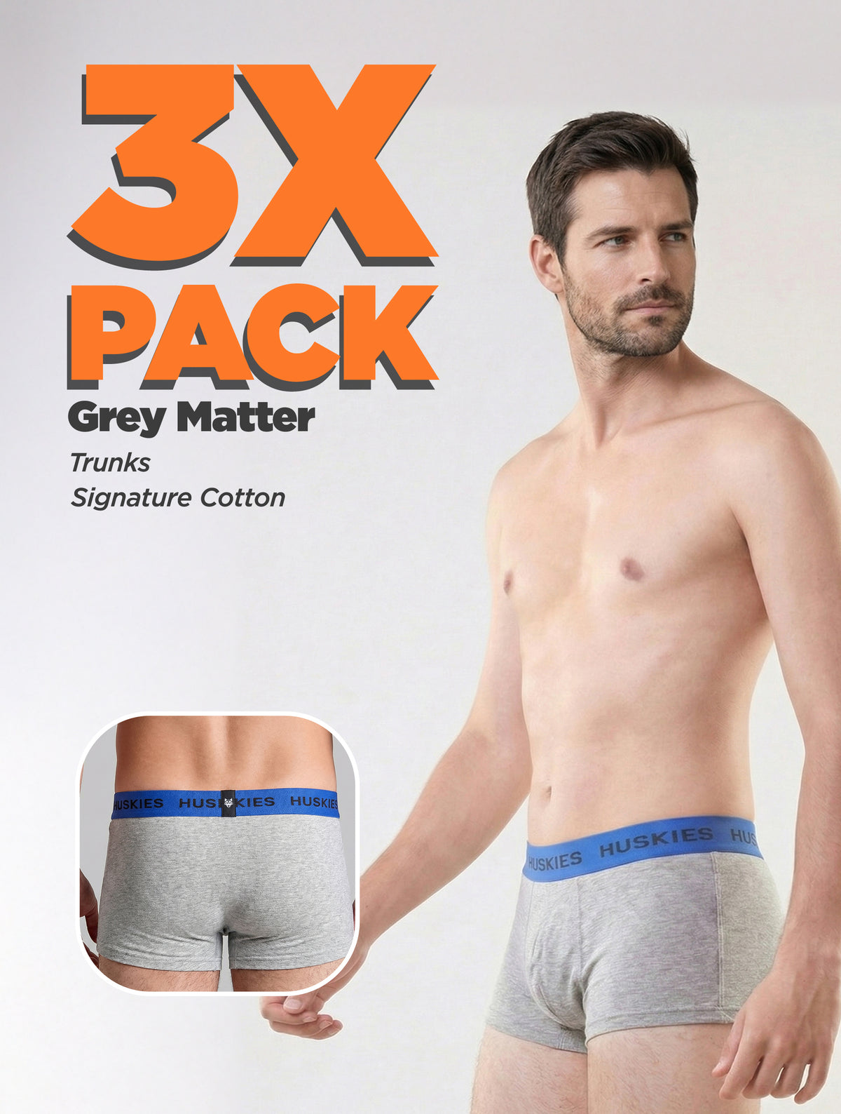 3X Pack - Grey Matter