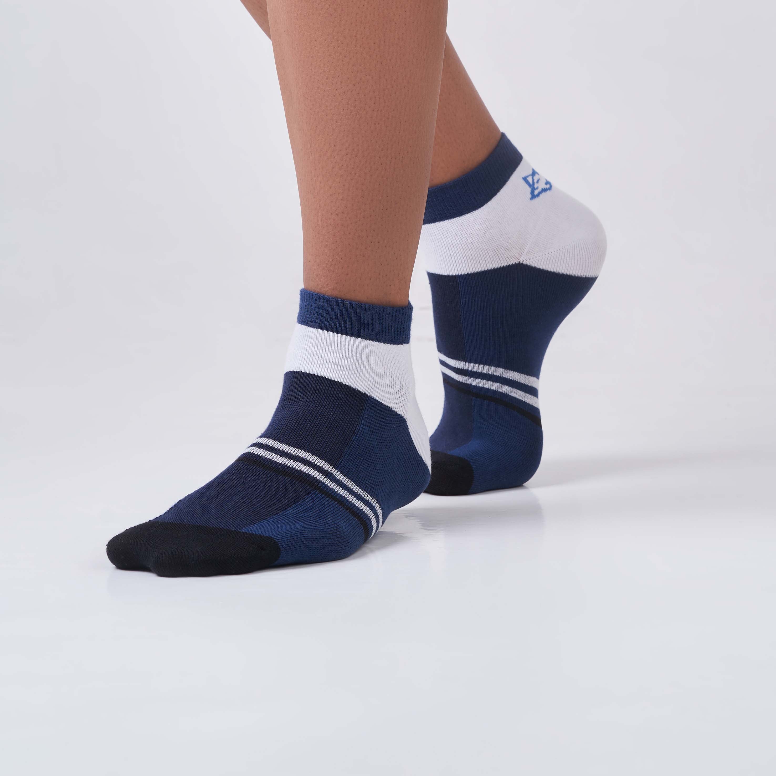 Athletic Striped - Blue