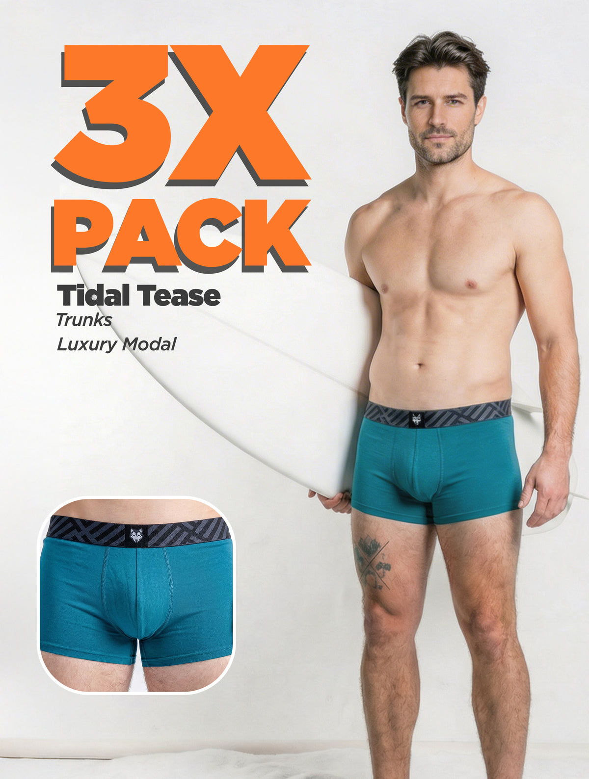 3X Pack- Tidal Tease