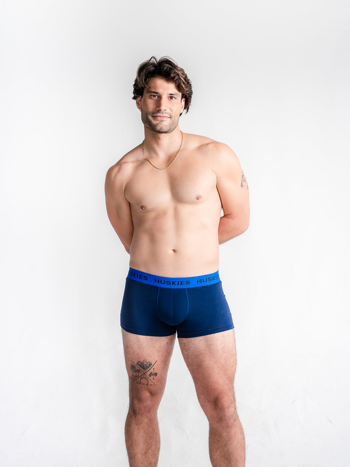 Signature Cotton Trunk - Navy