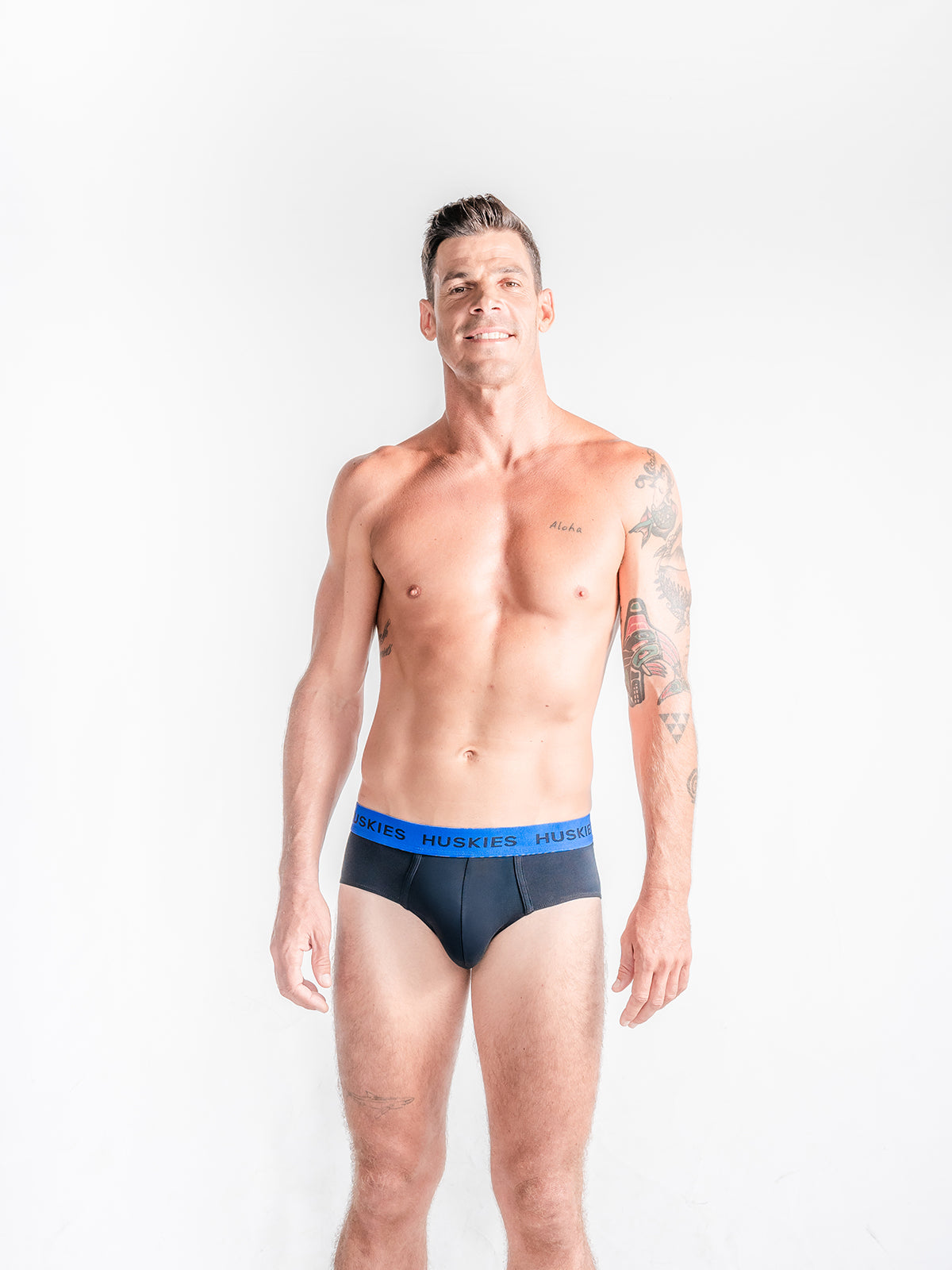 Signature Cotton Brief - Black