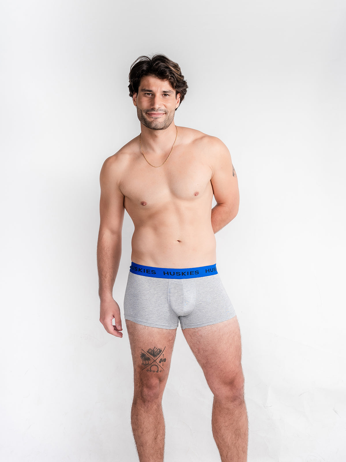 Premium Cotton Trunk - Grey Heather