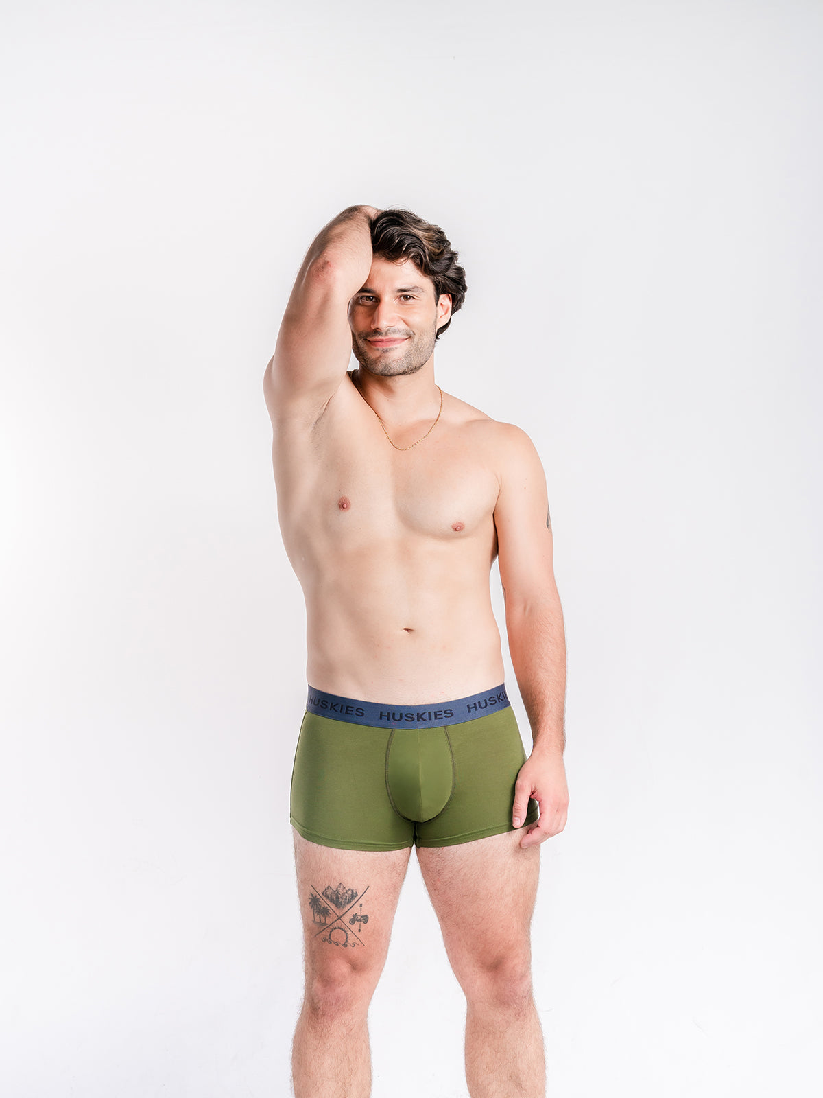 Luxury Modal Trunk - Forest Green