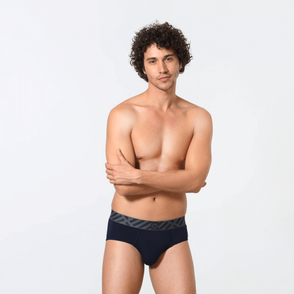 Luxury Modal Brief - Navy