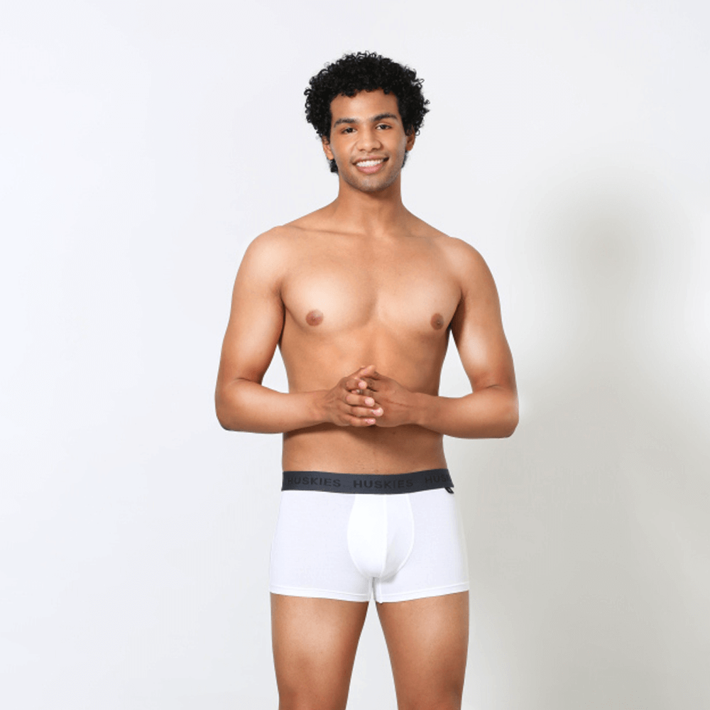 Signature Cotton Trunk - White