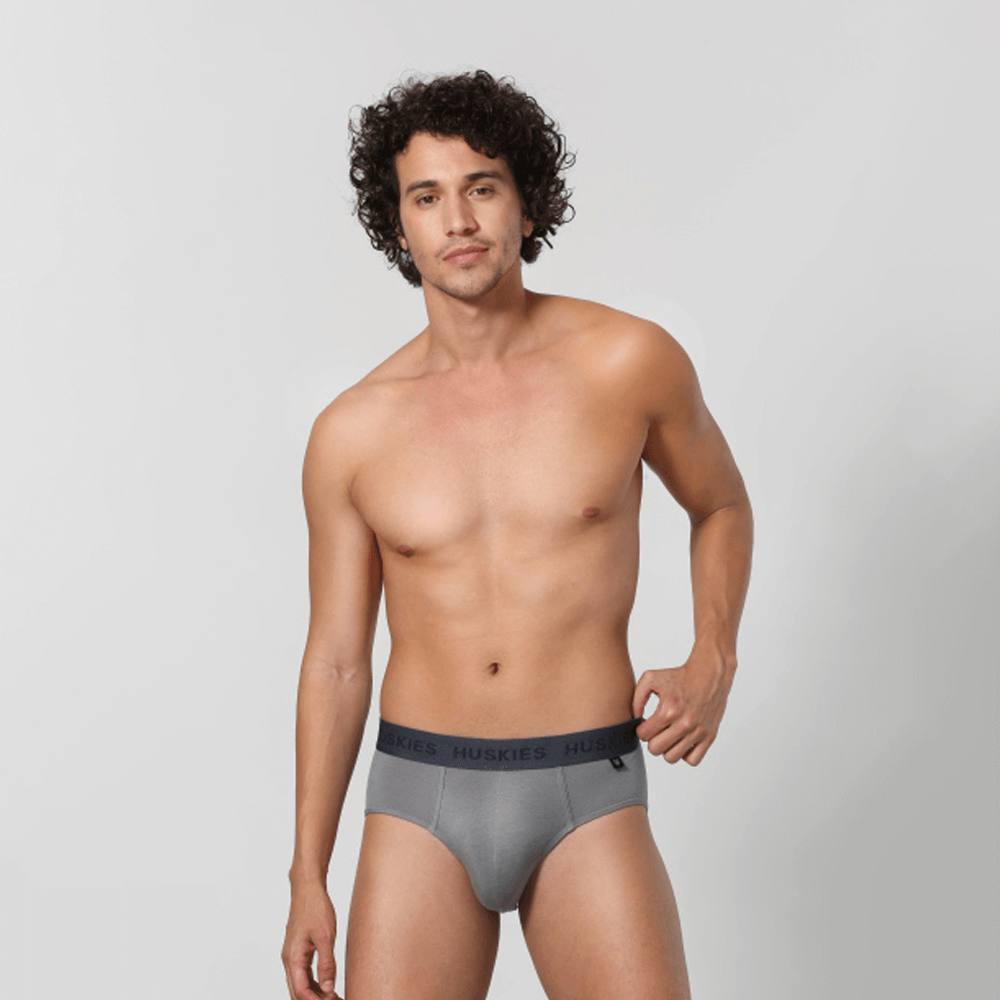 Luxury Modal Brief - Soft Grey