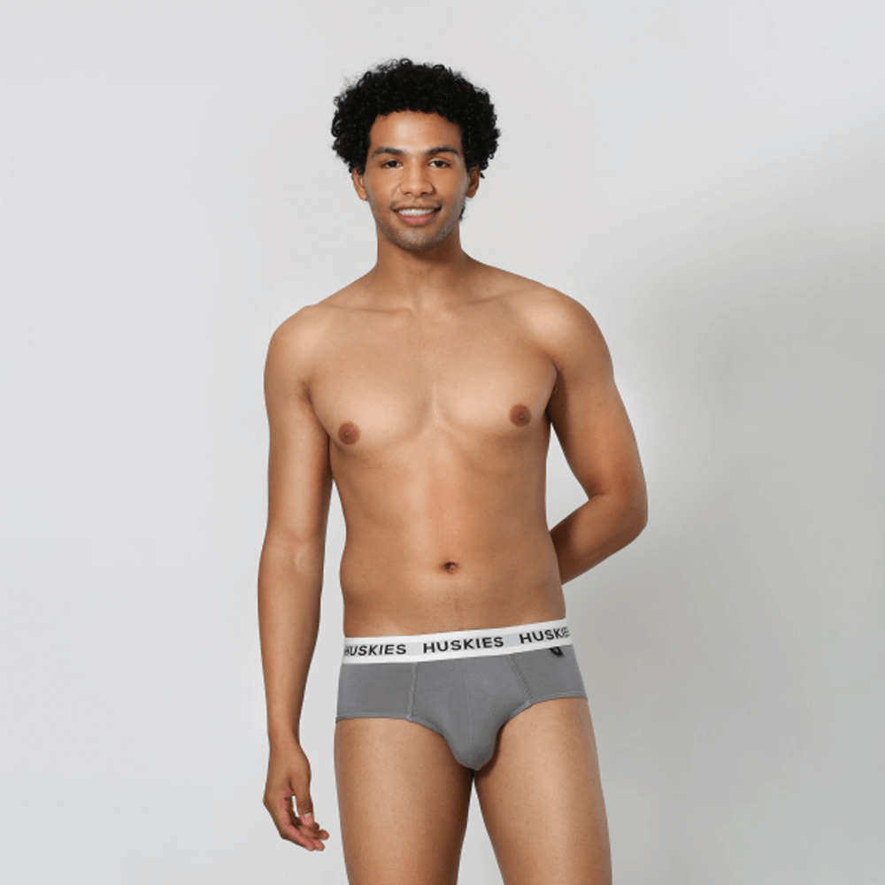 Luxury Modal Brief - Soft Grey