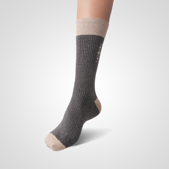 Cotton Enriched Socks - Dark Grey